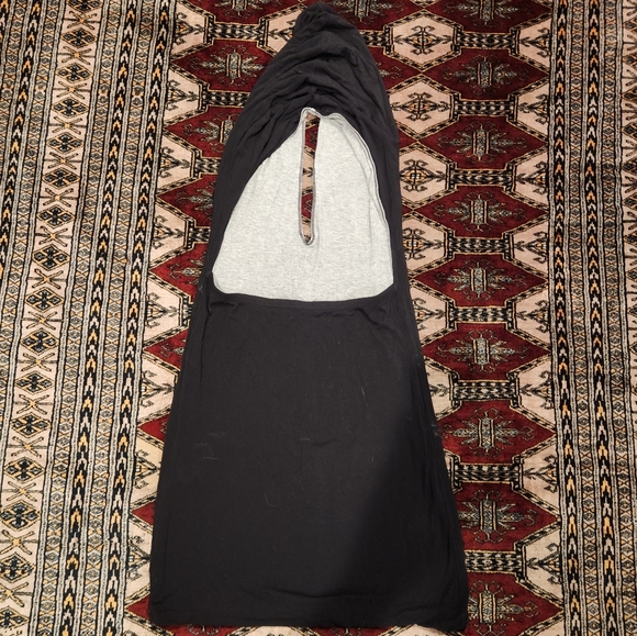 Cabi Women's Black and Grey Hooded Top - Size Medium - Picture 1 of 5